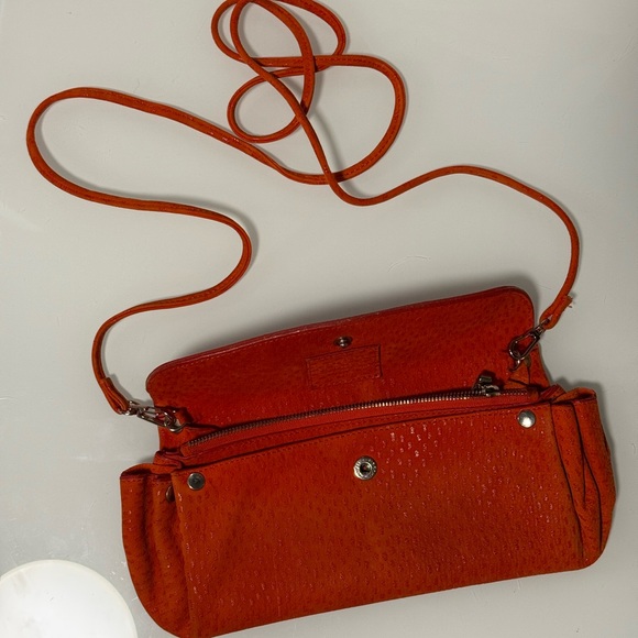 Maison Martin Margiela Vibrant Orange Coral Crossbody Bag - Picture 4 of 17